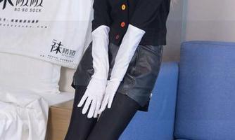 BoBoSocks袜啵啵 – 厚白丝大腿袜唤醒了我沉睡的好奇，甜甜圈的写真到底意欲何为？