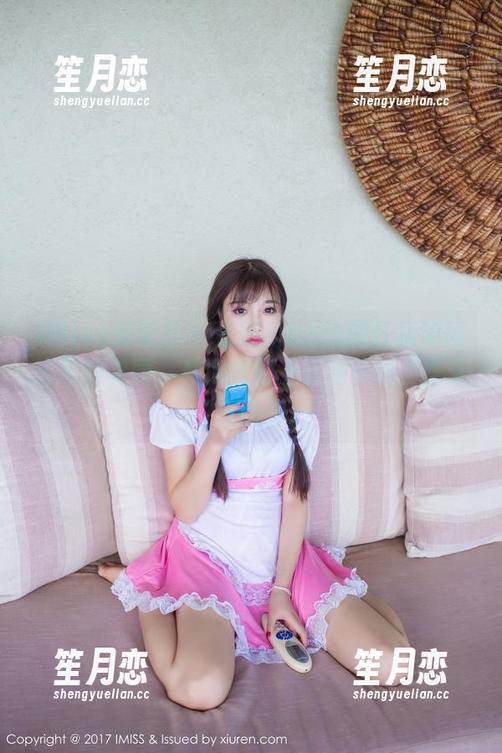 IMiss爱蜜社 - 张思允Nice的红裙如同迷雾般美丽，私房美图上流淌着的那些未说完的话。