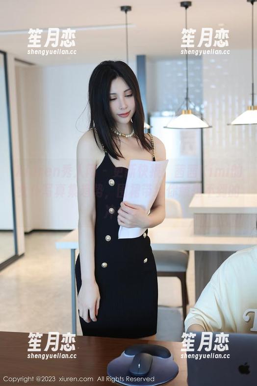 Xiuren秀人网 - 更新快报：茜茜Kimi的女仆写真集趋势，围裙带给你意想不到的冲击感！