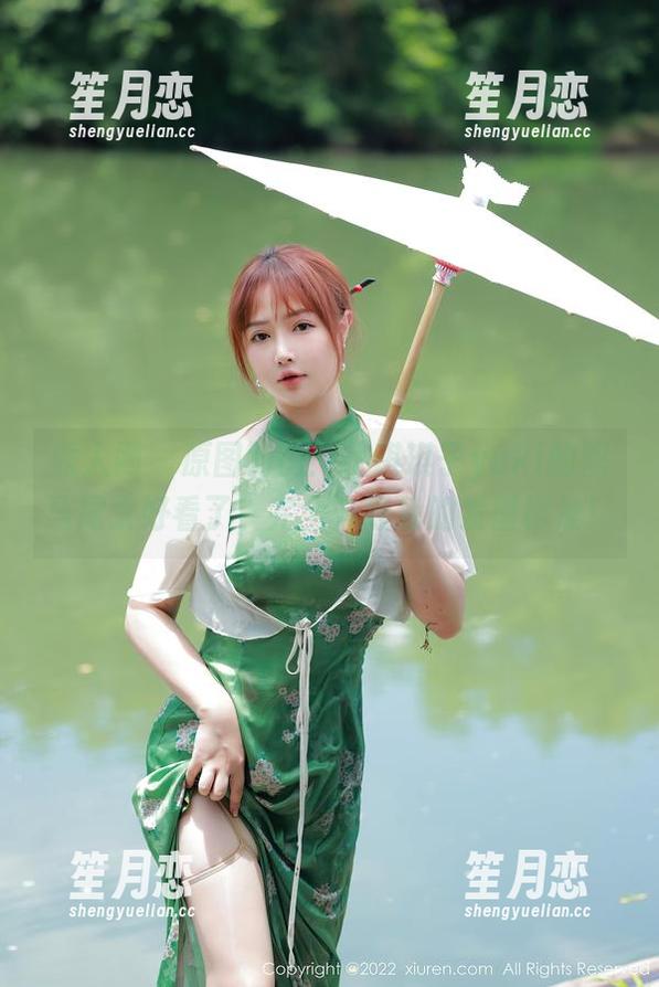 秀人网 - 原图对比：优琪琪子yuki的双马尾太好看了，完全升级我的发型标准！